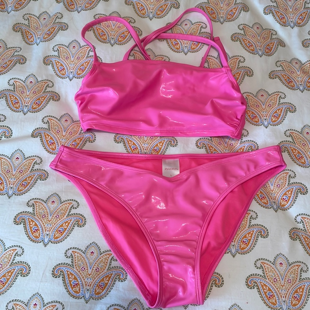 Xhilaration Barbie pink swimsuit!
